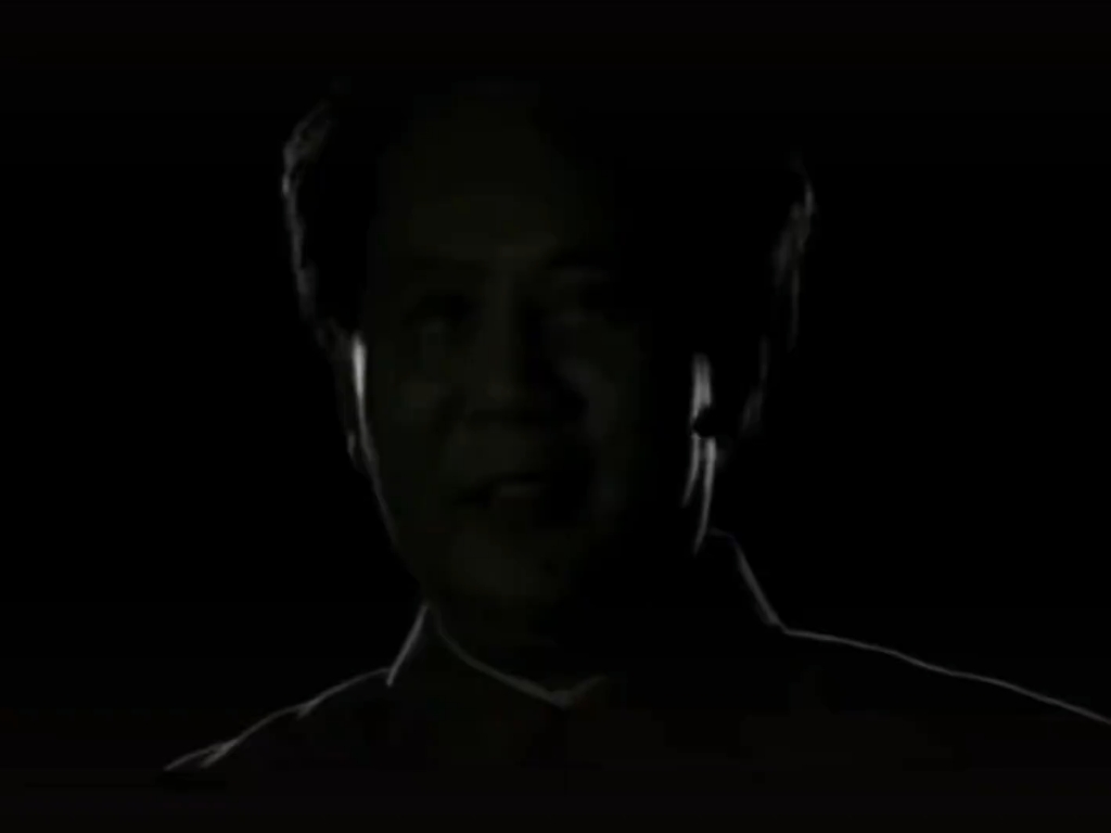 “同志，你看呐，太阳升起来了”
