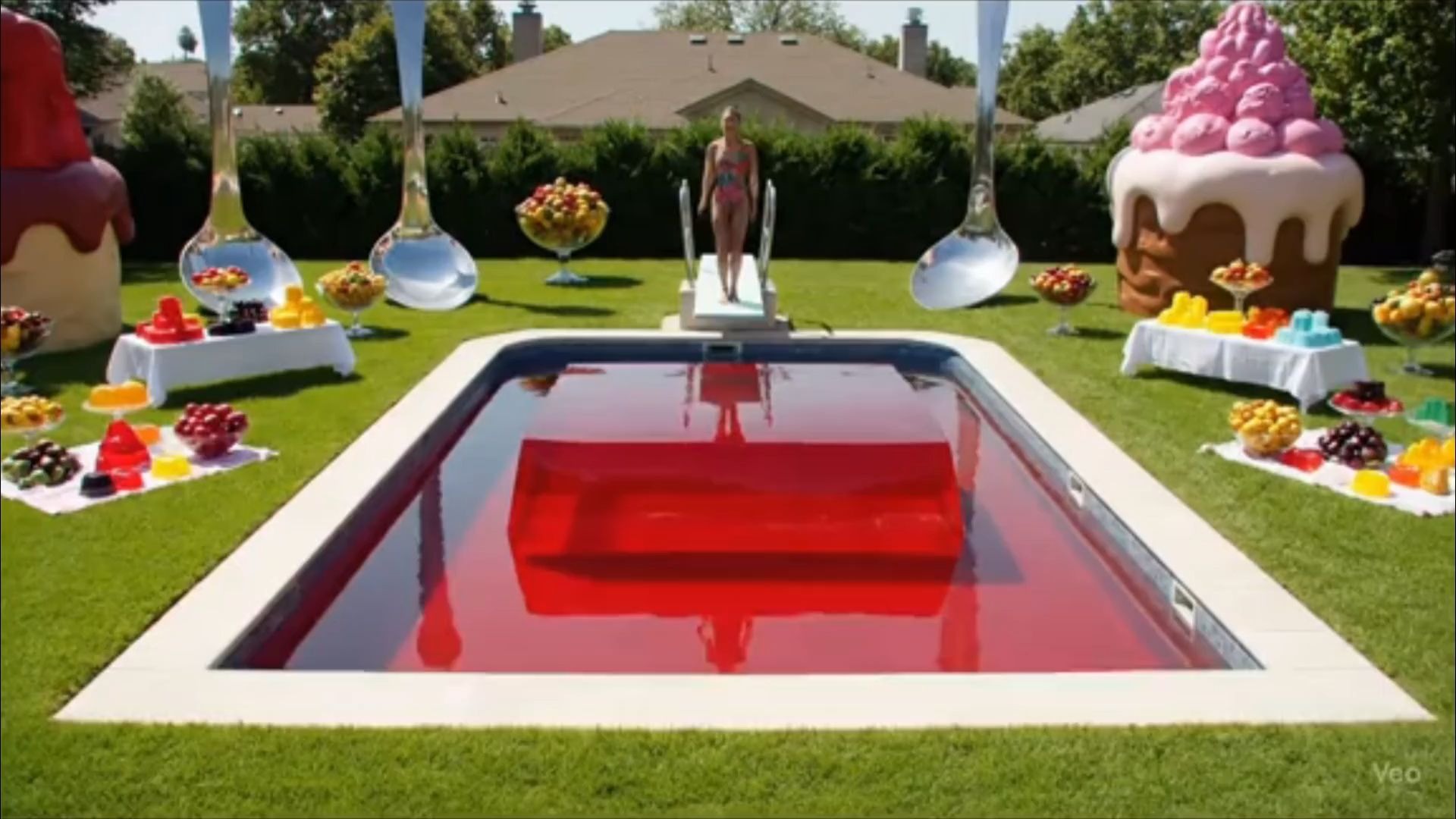 AI视频系列 夏日炎炎 那种池你会跳入