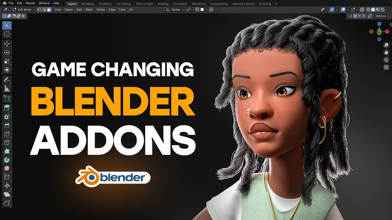 这些插件可以极大提高你制作Blender3D角色的效率