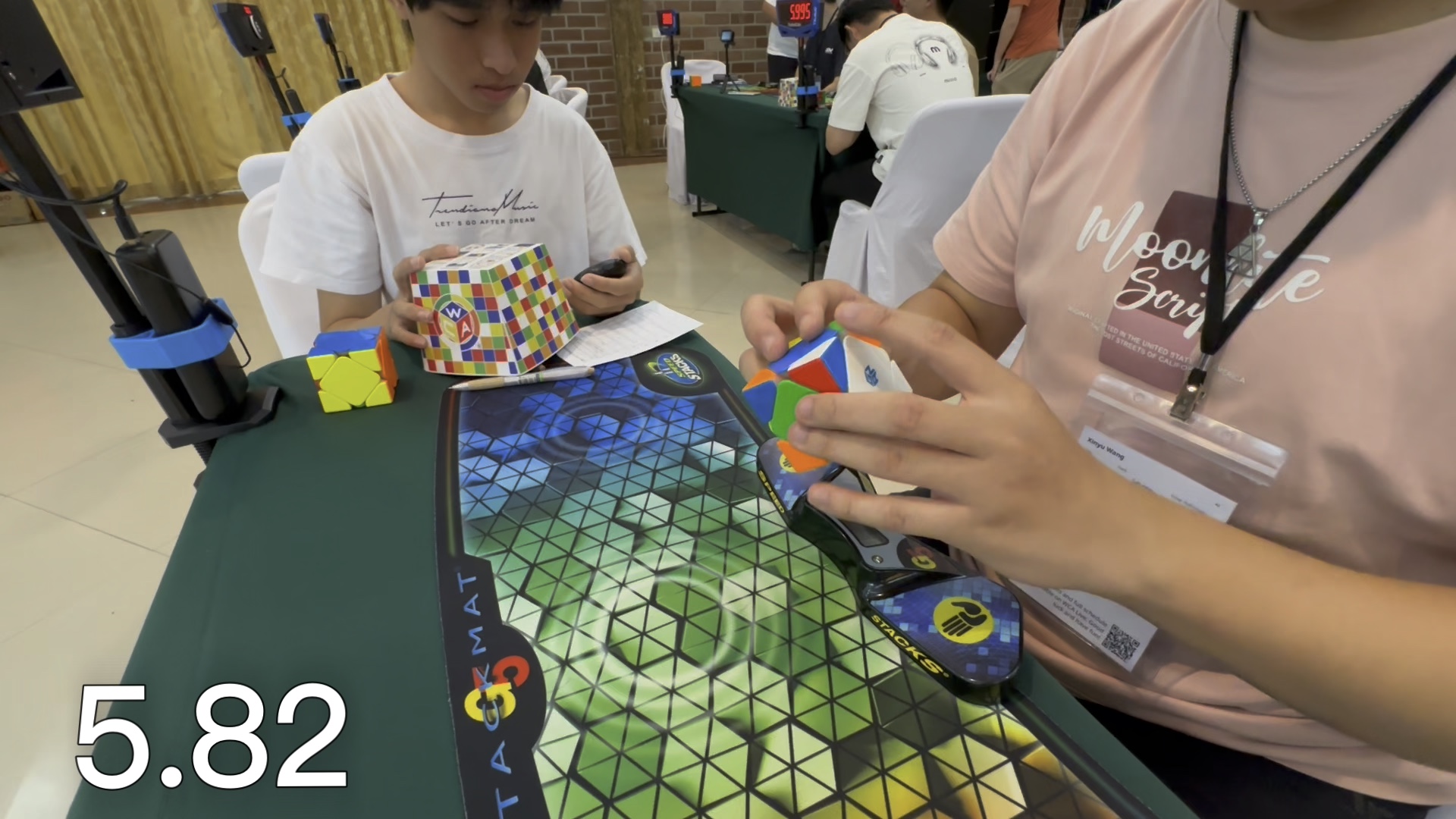 【Cube Comp in Suan Pheng】Skewb R1 3.28 Single/4.93 PR 