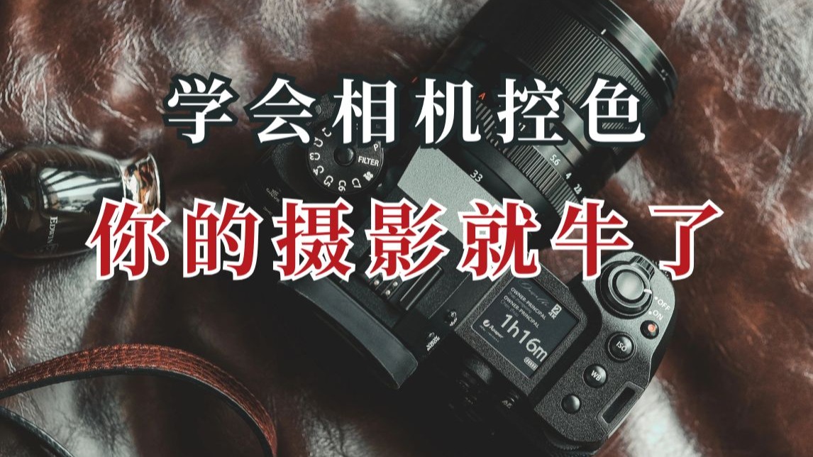 一个视频带你彻底搞懂相机控色，让你的摄影水平瞬间提升两个档