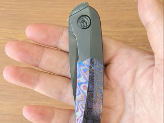 KB Spike  DLC Titanium with Zircuti Inlay 3.11'' Regular