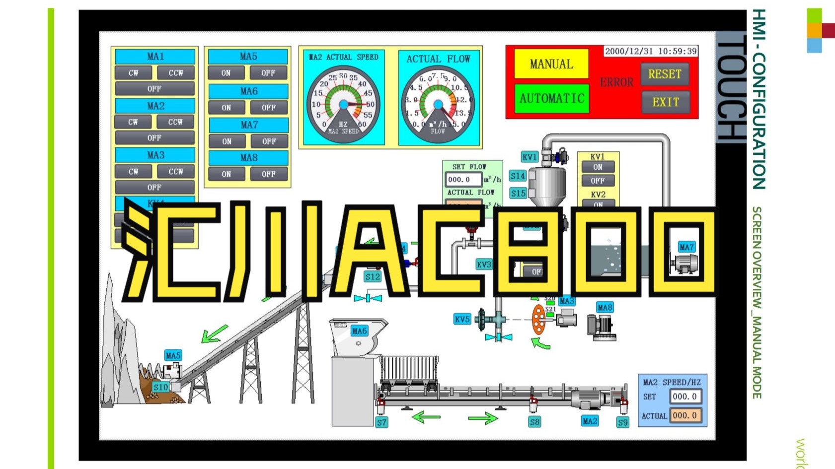 第十讲_While&repeat语句实机测试_汇川AC800PLC项目开发教学