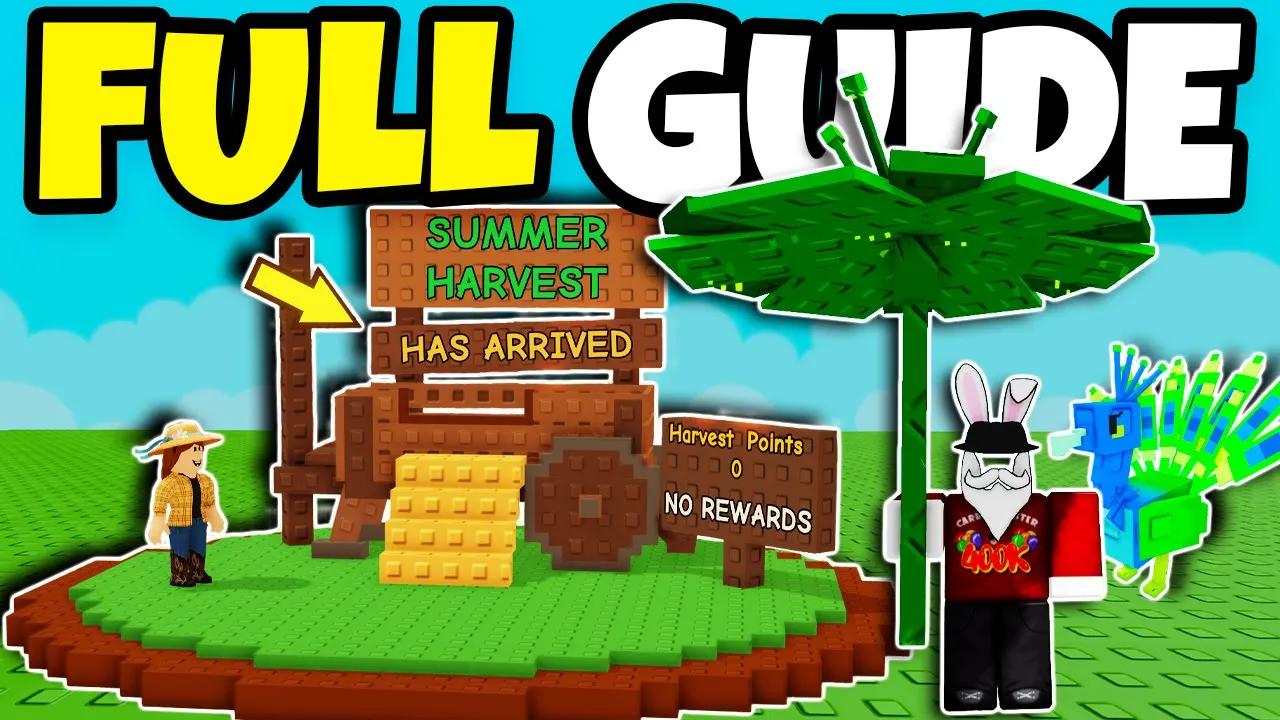 FULL GUIDE To SUMMER HARVEST UPDATE In Grow A Garden Rob