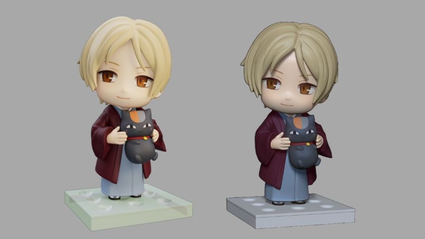 【zbrush手办建模】3小时超详细“夏目”手办模型制作。zbrus