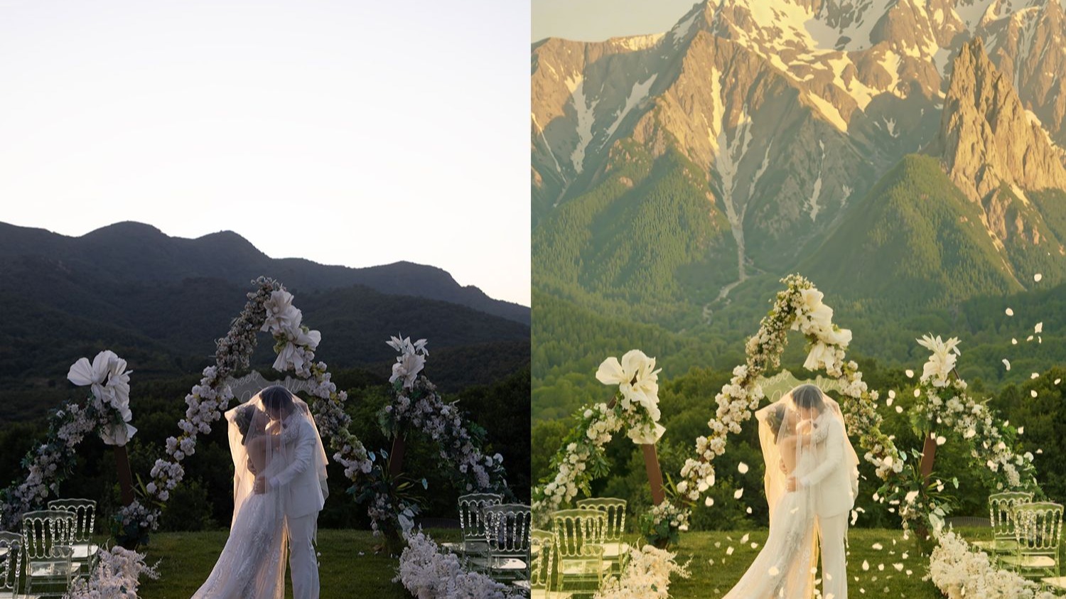 日照金山旅拍修图调色你会了吗？