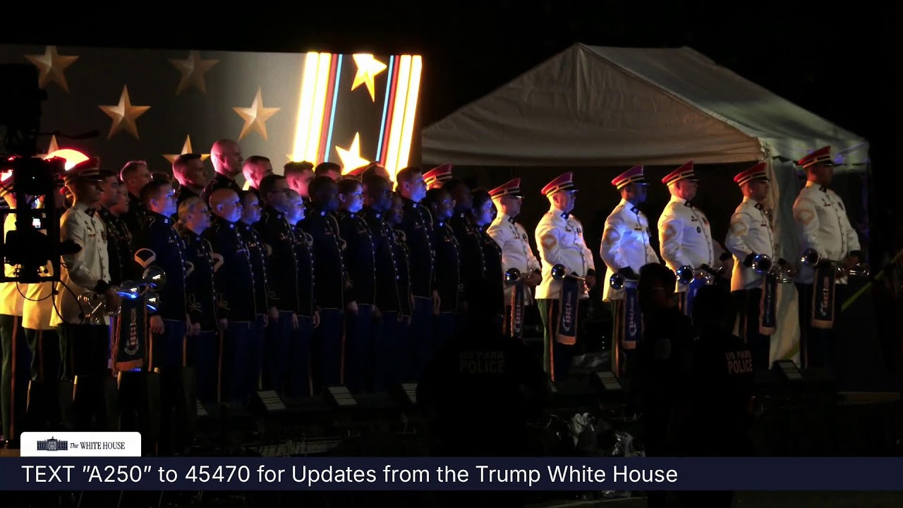 President Trump Participates in the 250th Anniversary of
