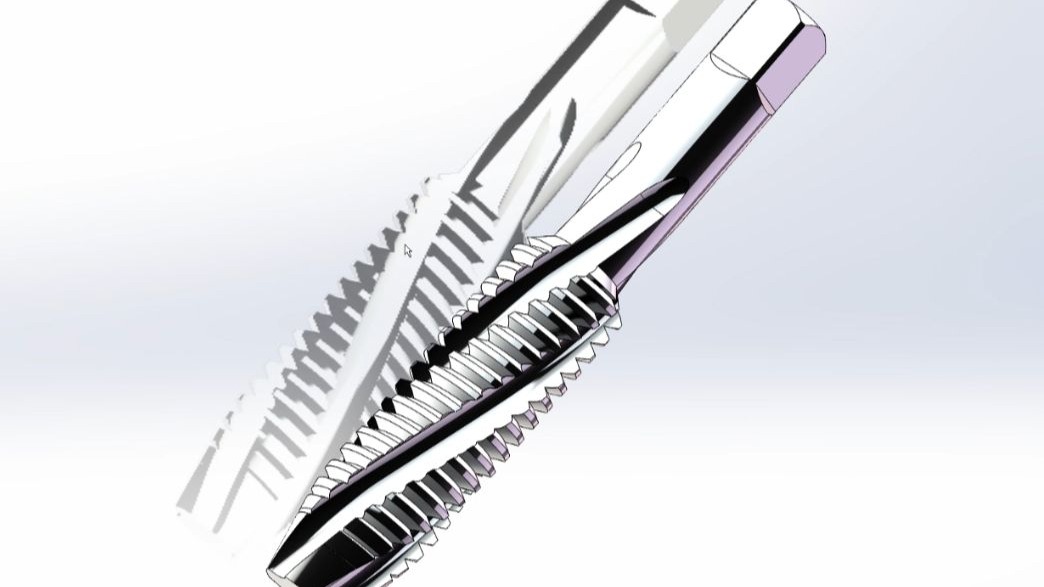 4分钟学会SolidWorks丝锥的绘制，真的不难！