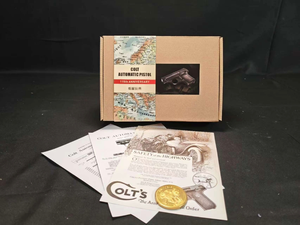 烁曜新品 柯尔特M1908  .25ACP预告