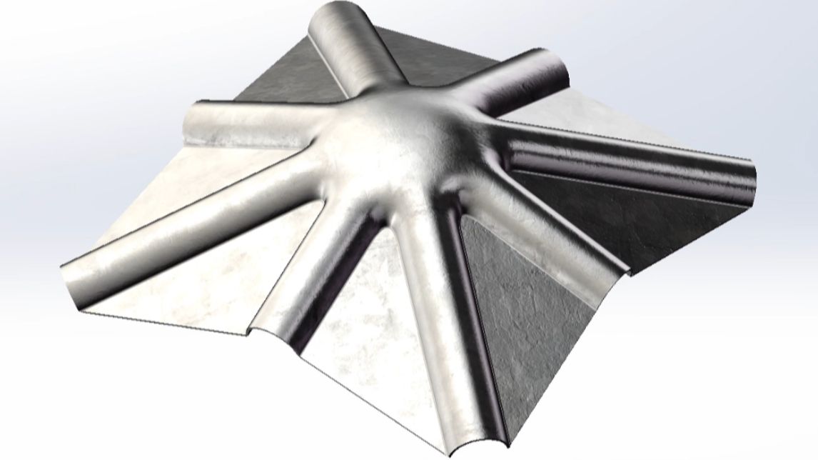 SolidWorks中冲压零件的绘制，看完你就会了