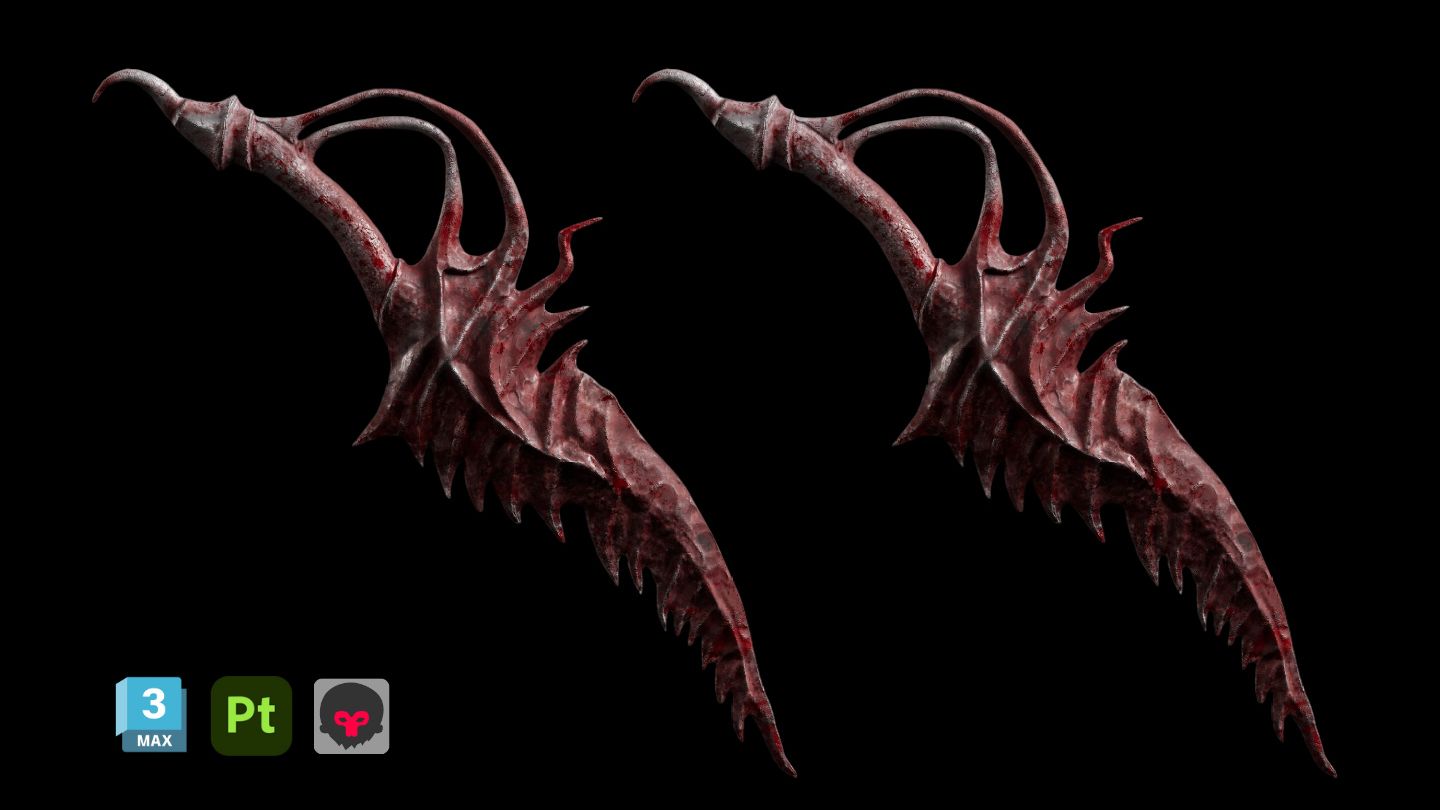 【zbrush建模】艾尔登法环武器制作，zb新手入门案例教学