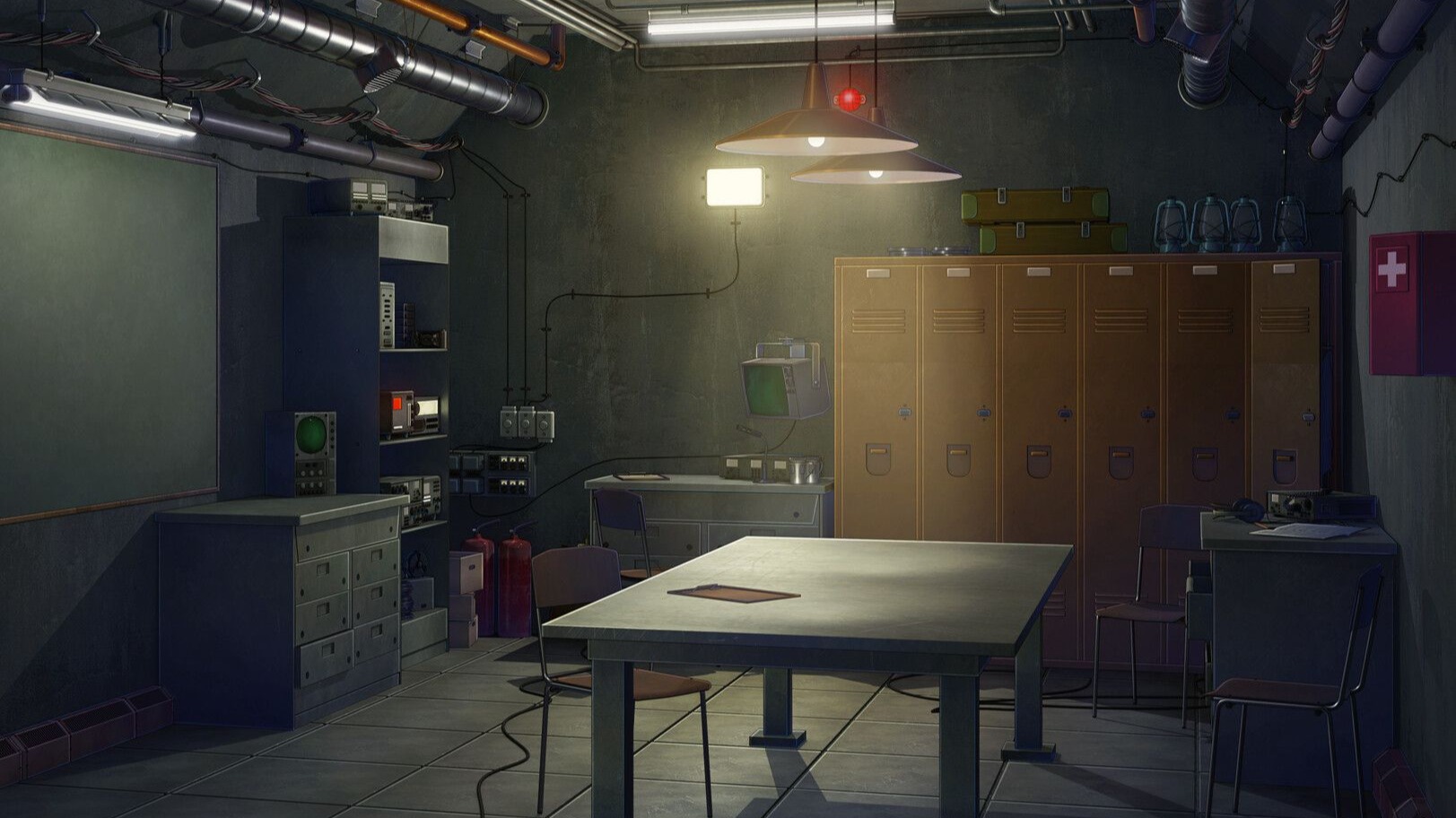 【Maya建模】从拉box开始教你，“控制室”模型布线技巧讲解