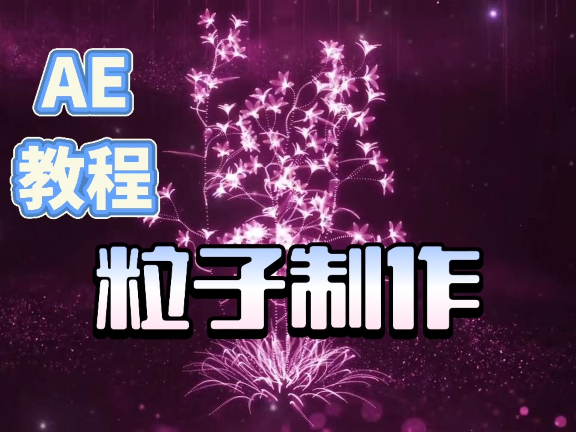 2025全新剪辑入门教程之粒子制作~