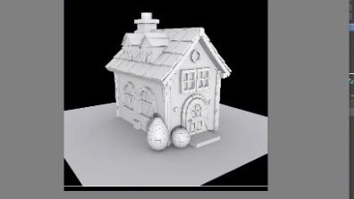 【3Dmax教程】零基础速通，20钟搞定“小木屋房子”布线技巧。