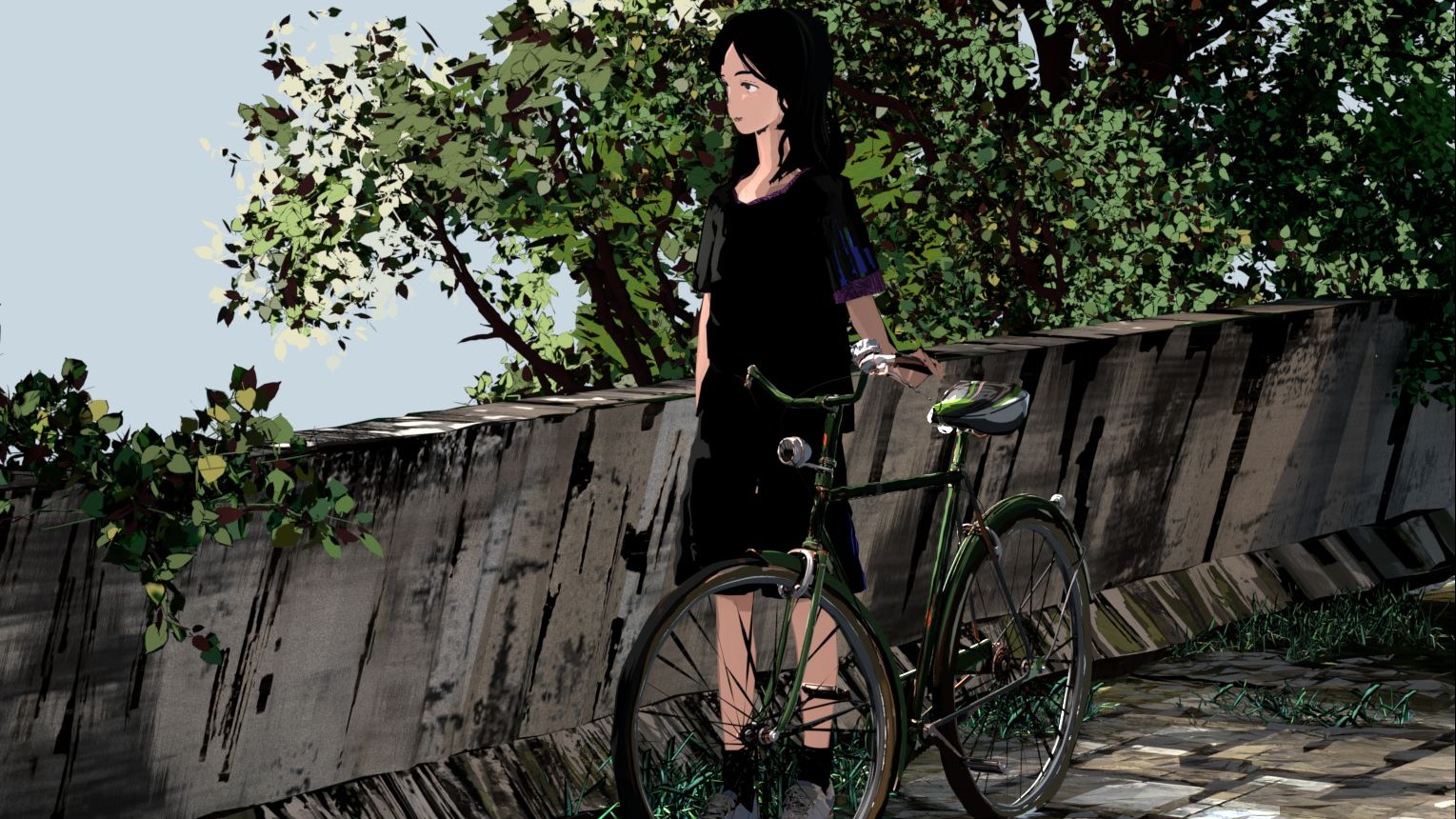 用blender试一下夏日插画感-附场景源文件