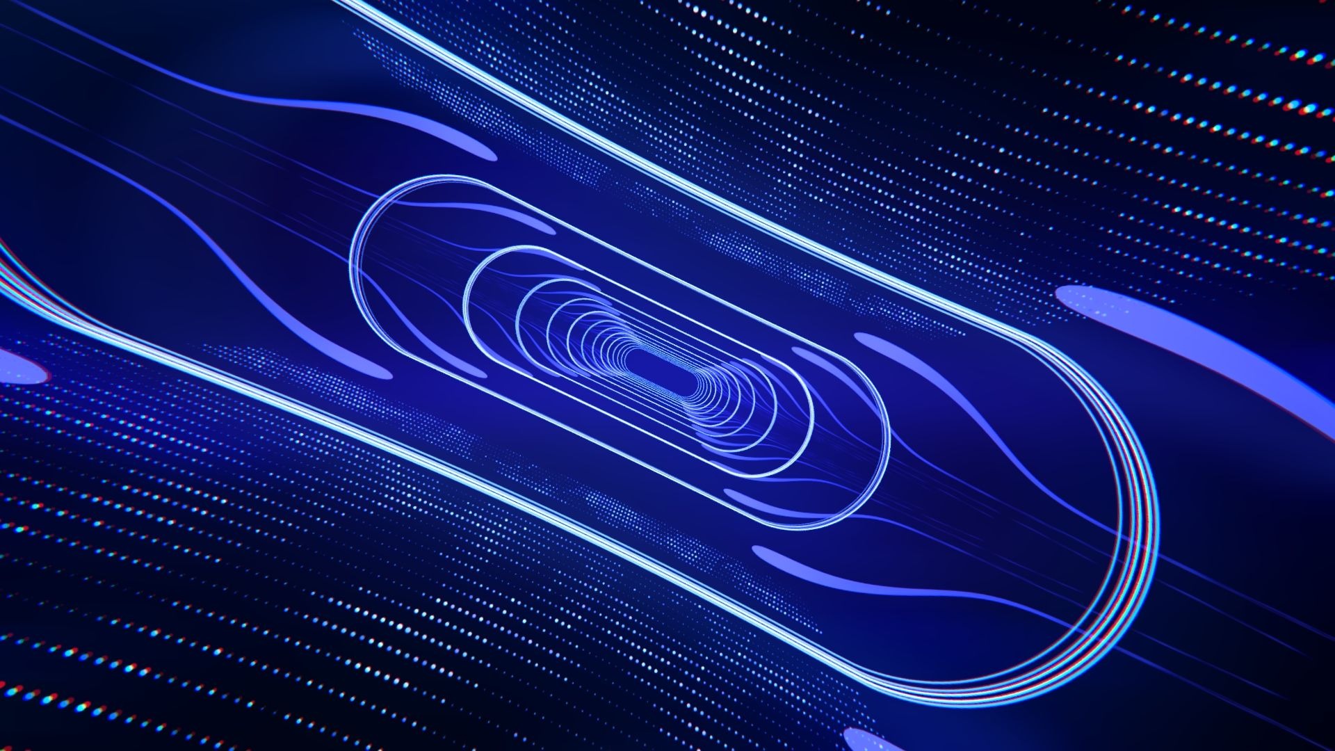 blender几何节点快充接口效果