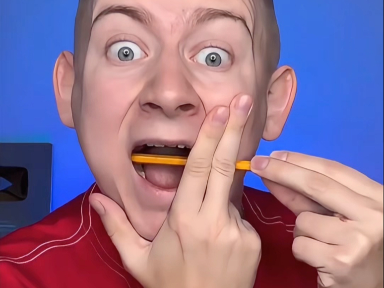 揭秘铅笔穿透嘴巴，这招绝了！