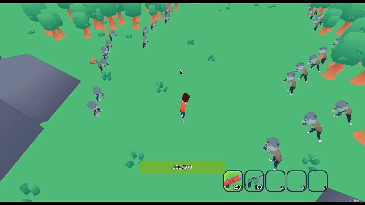 使用Godot 4从零开始开发一个完整的僵尸群射击游戏