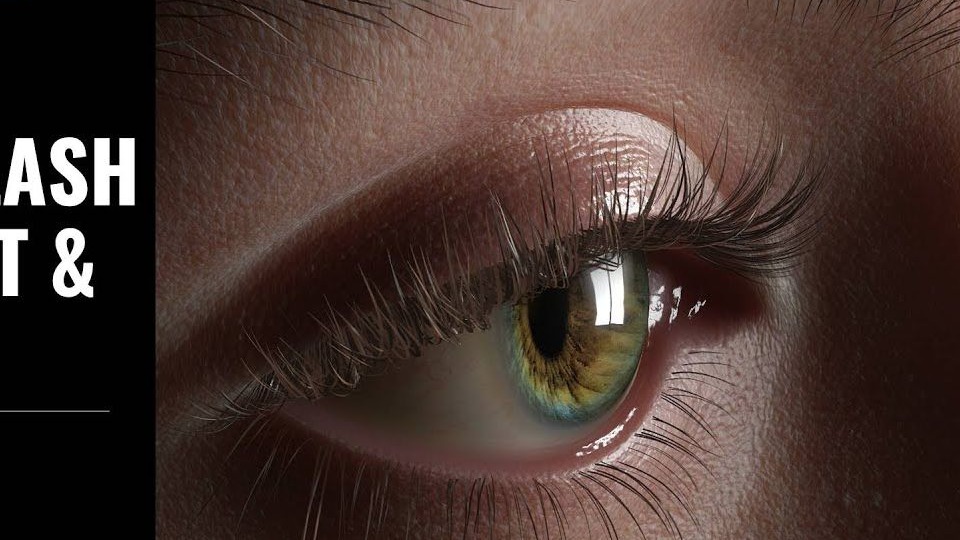 高清睫毛资源与编辑  Character Creator 5教程