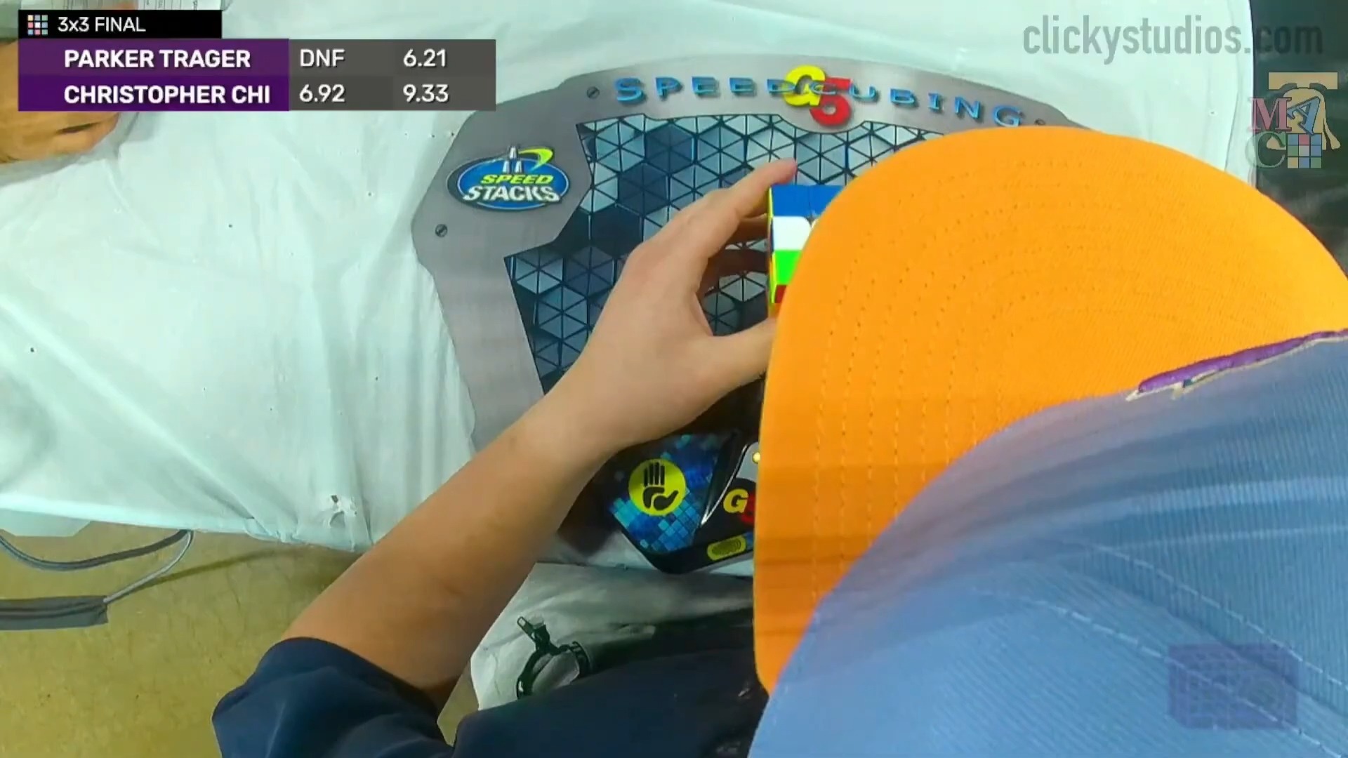 6步XXC! 5.73三阶魔方单次PR5 Christopher Chi