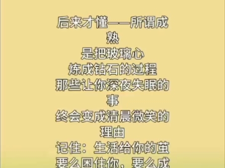人生感悟