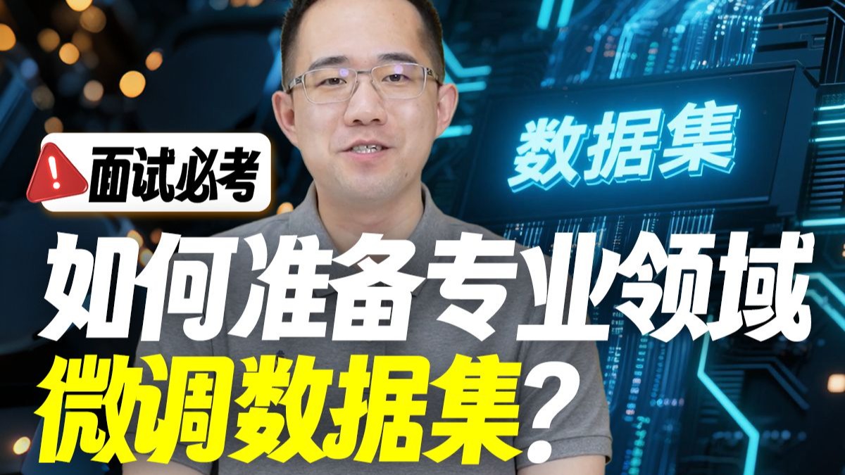 【面试八股】专业领域微调数据集如何准备？11步工程化构建环节