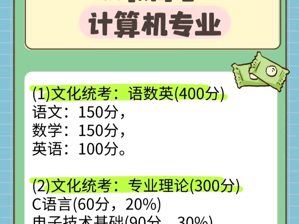 张家港职教高考培训班——计算机专业考试内容