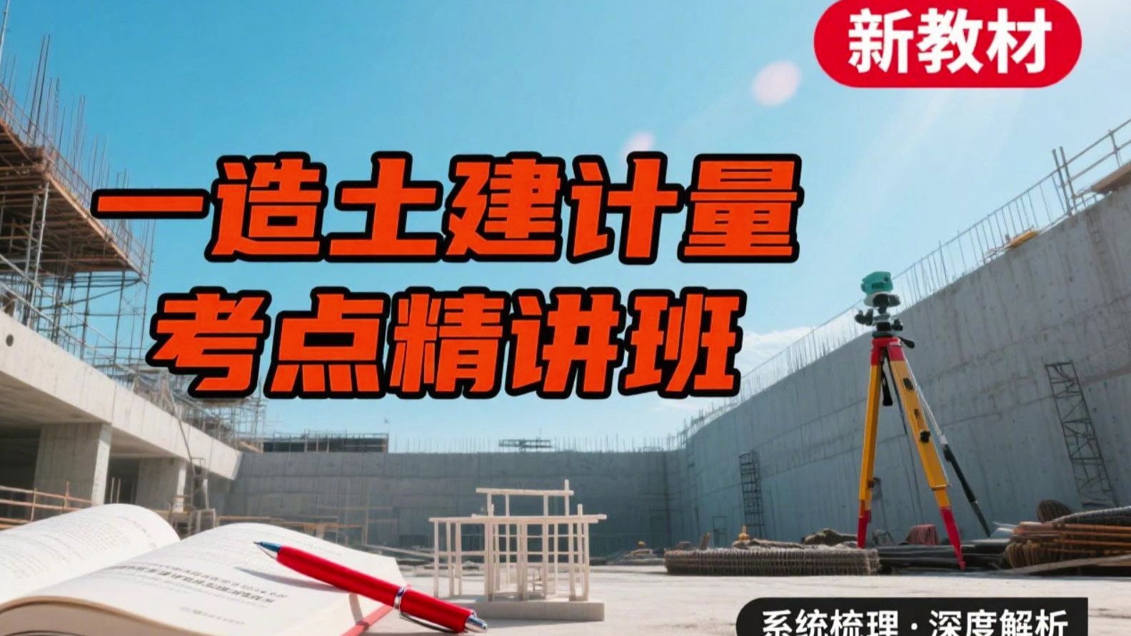 2025年一造土建计量“新教材”考点精讲班第1讲 一级造价工程