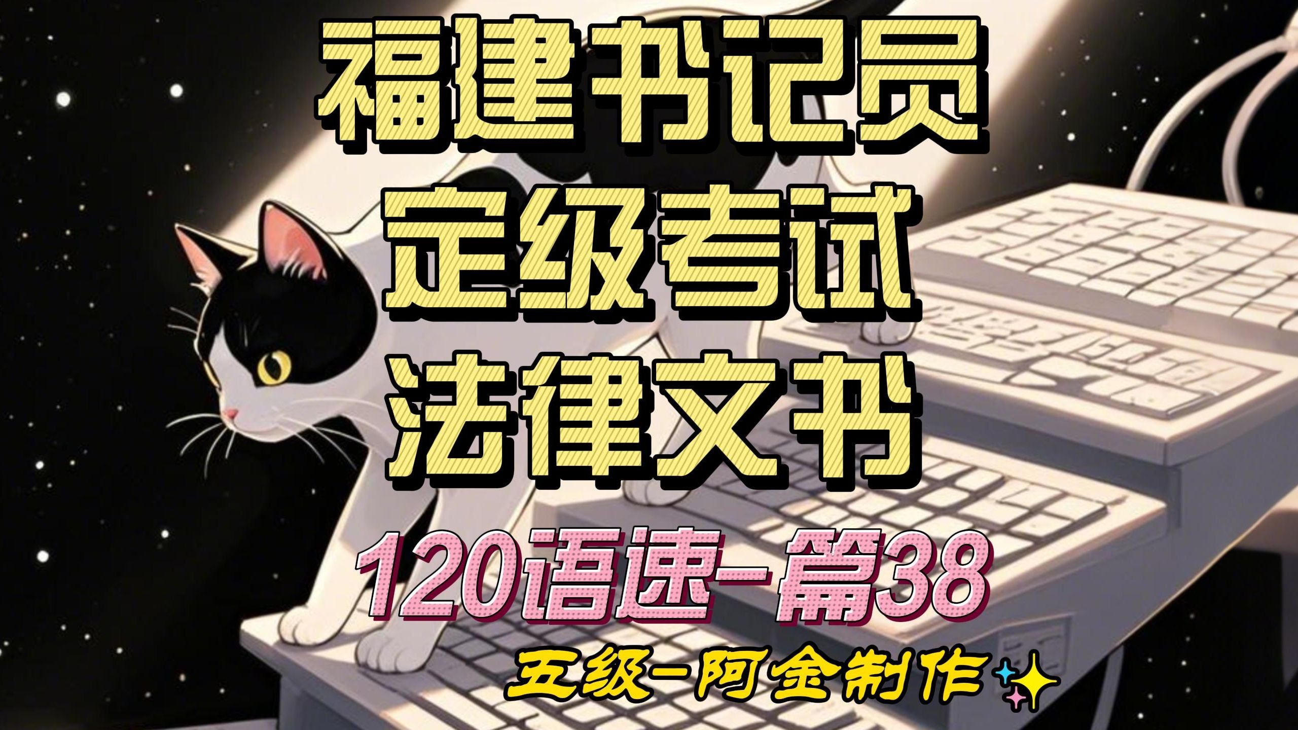 书记员速录模拟题-福建定级文书120语速篇38