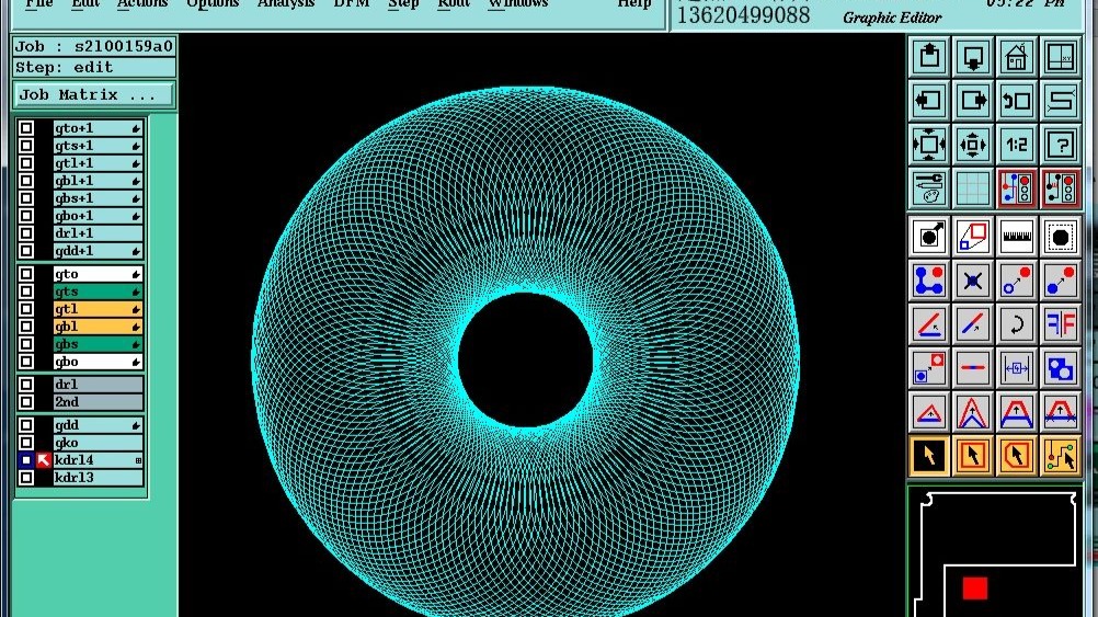 Genesis2000制作扩孔,CAM工程师培训,起点CAM工程培训,Genesi