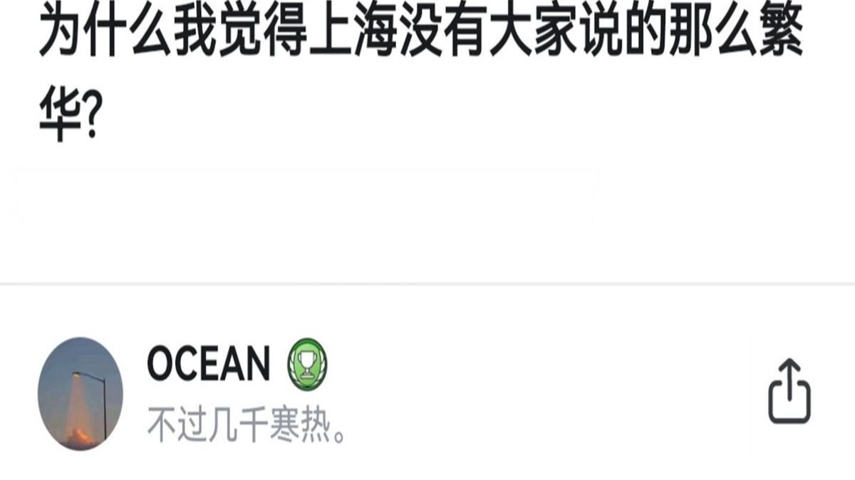 为什么我觉得上海没有大家说的那么繁华？ (2)