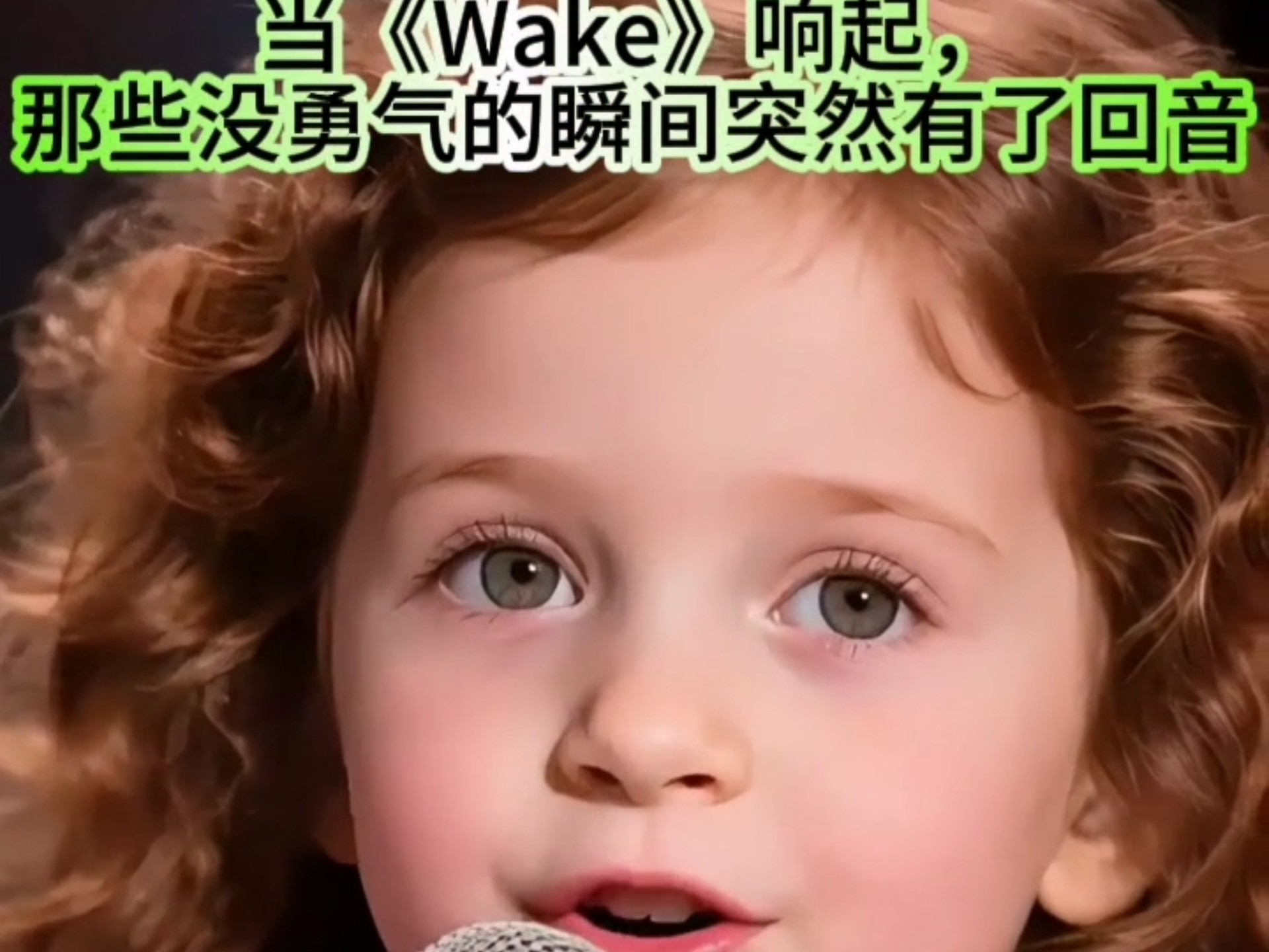 当《Wake》响起，那些没勇气的瞬间突然有了回音#每天进步一点