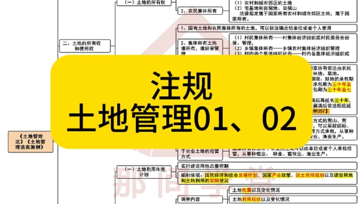 2025注册城乡规划师-城乡规划管理与法规-土地管理01、02