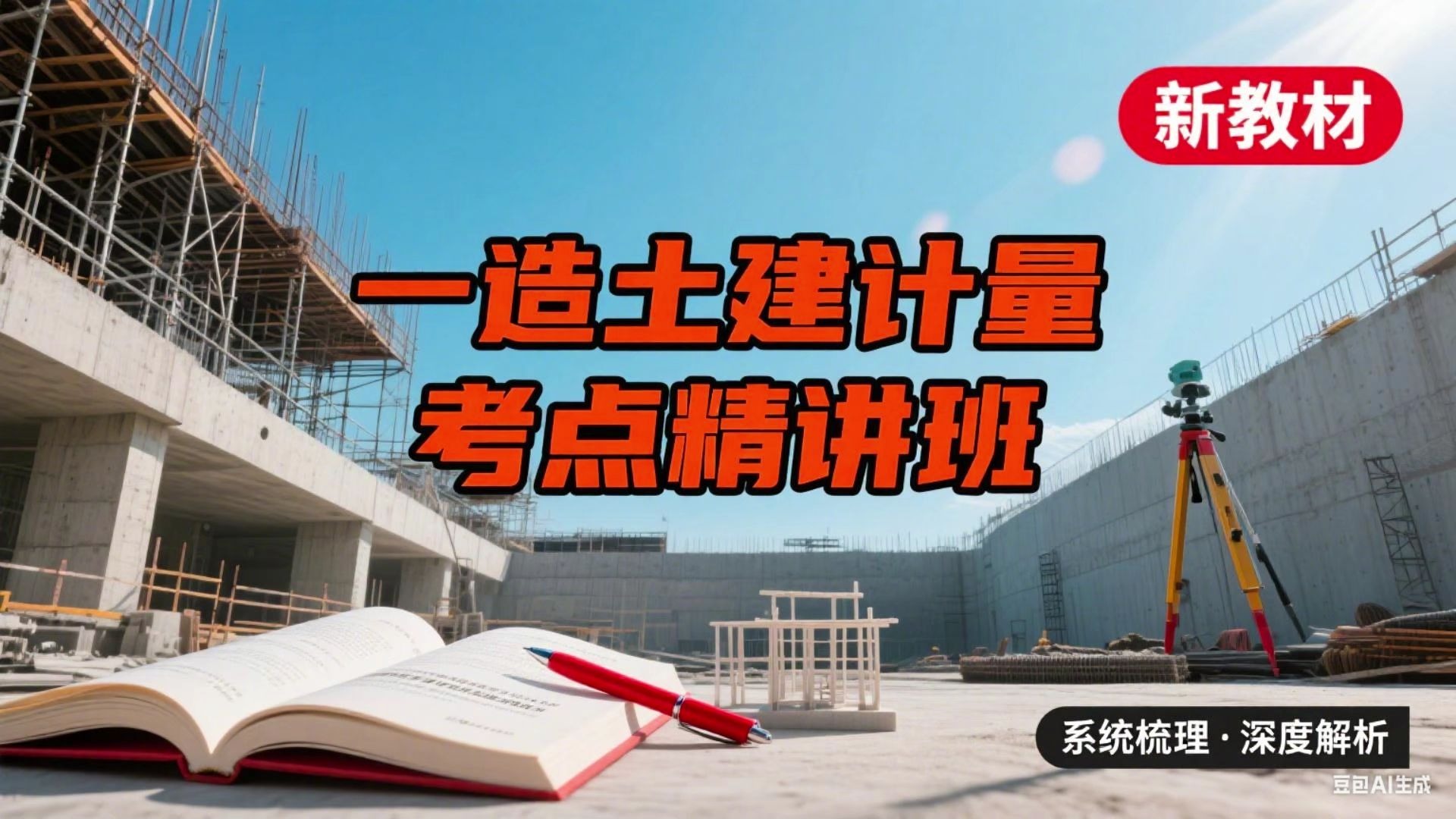 2025年一造土建计量“新教材”考点精讲班第3讲 一级造价工程