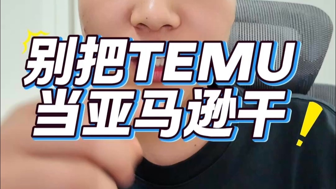 别把Temu当亚马逊干