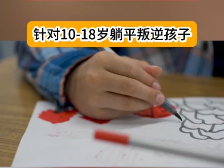 针对10-18岁躺平厌学的孩子