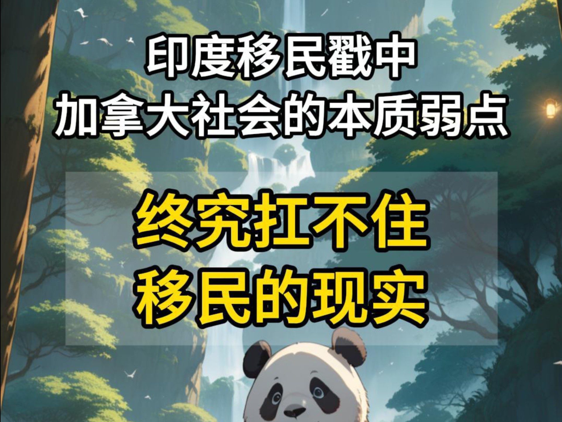 加拿大被印度整破防的名场面