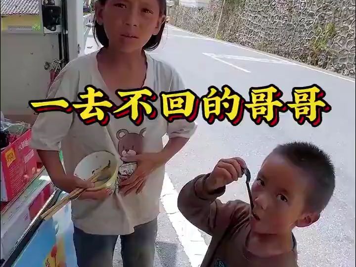 一去不回的哥哥 哥哥匆匆离去拿钱，结果一去不回，只留下满心期