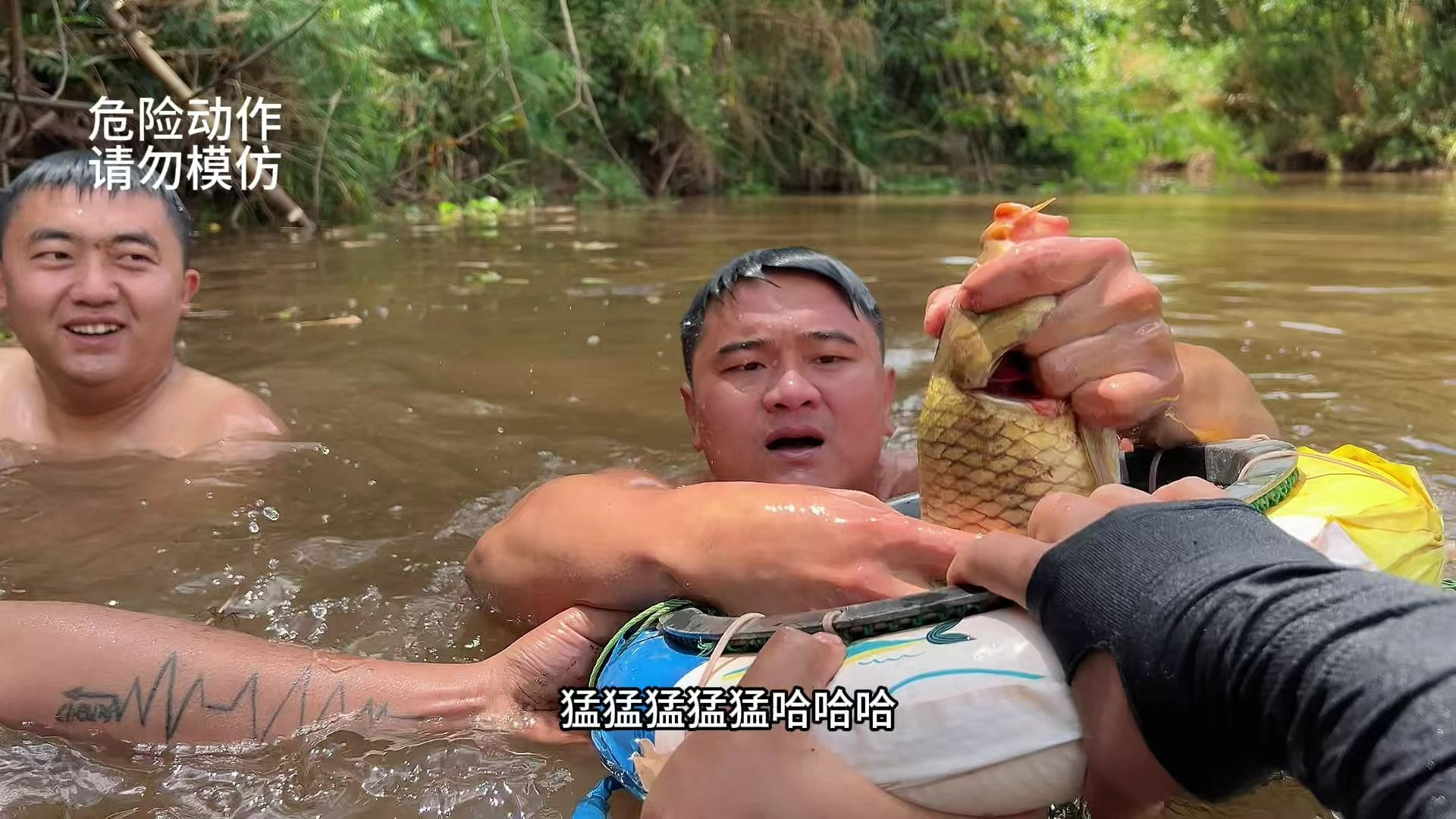 徒手摸鱼