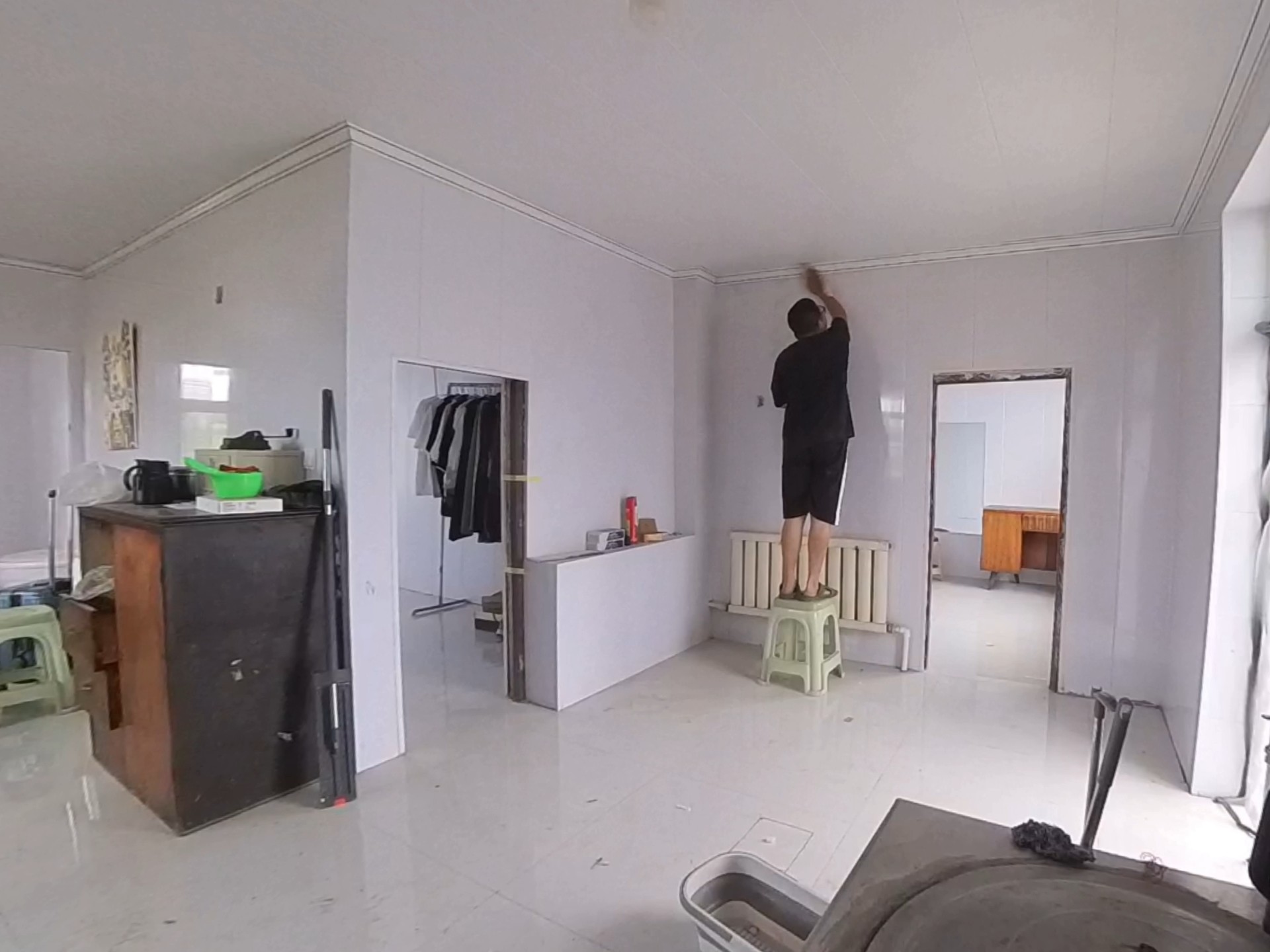我的东北林区养老小院，屋内改造好了大扫除，一个人也要好好生活