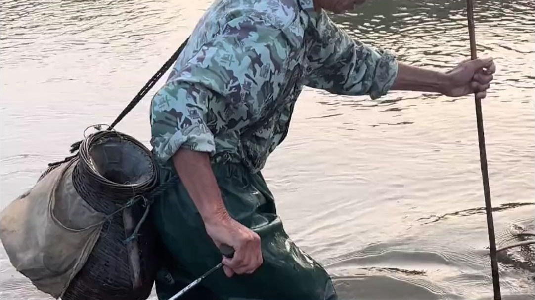 凌晨五点起来跟老爸去赶海，虽然帮不了什么忙，陪着老爸去赶海也