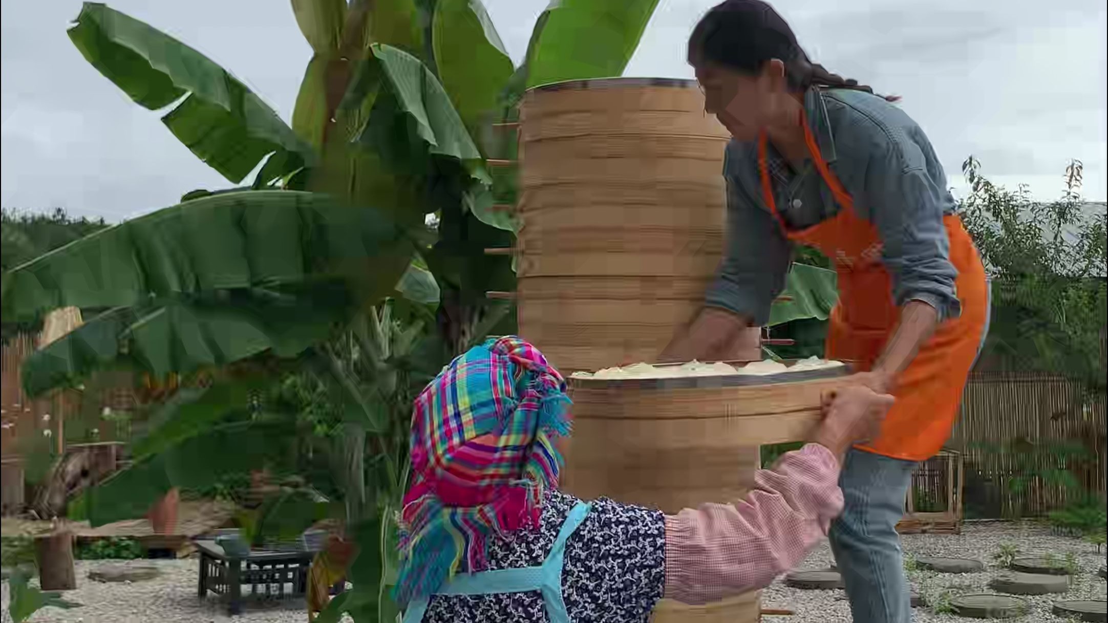 虽然一天遇到两个同行，但是结果出乎意料