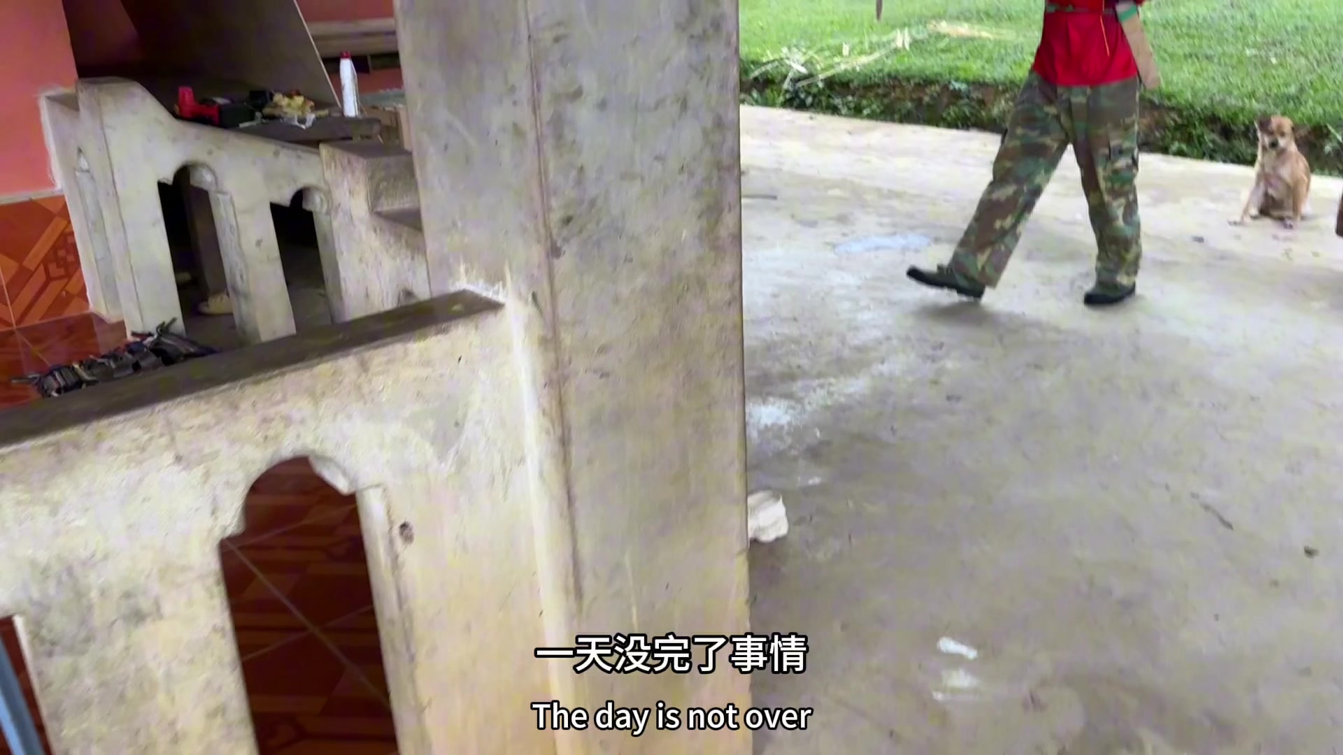 给老挝丈母娘制作鸡笼，以后实现鸡肉自由