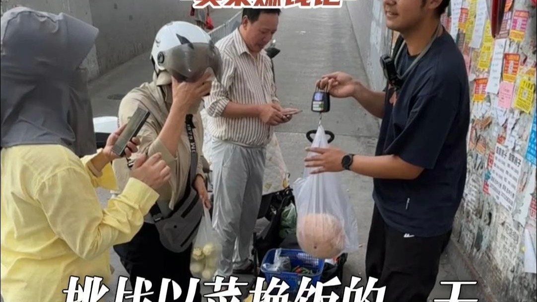 用自己种的蔬菜换一顿午餐是个什么样的体验！