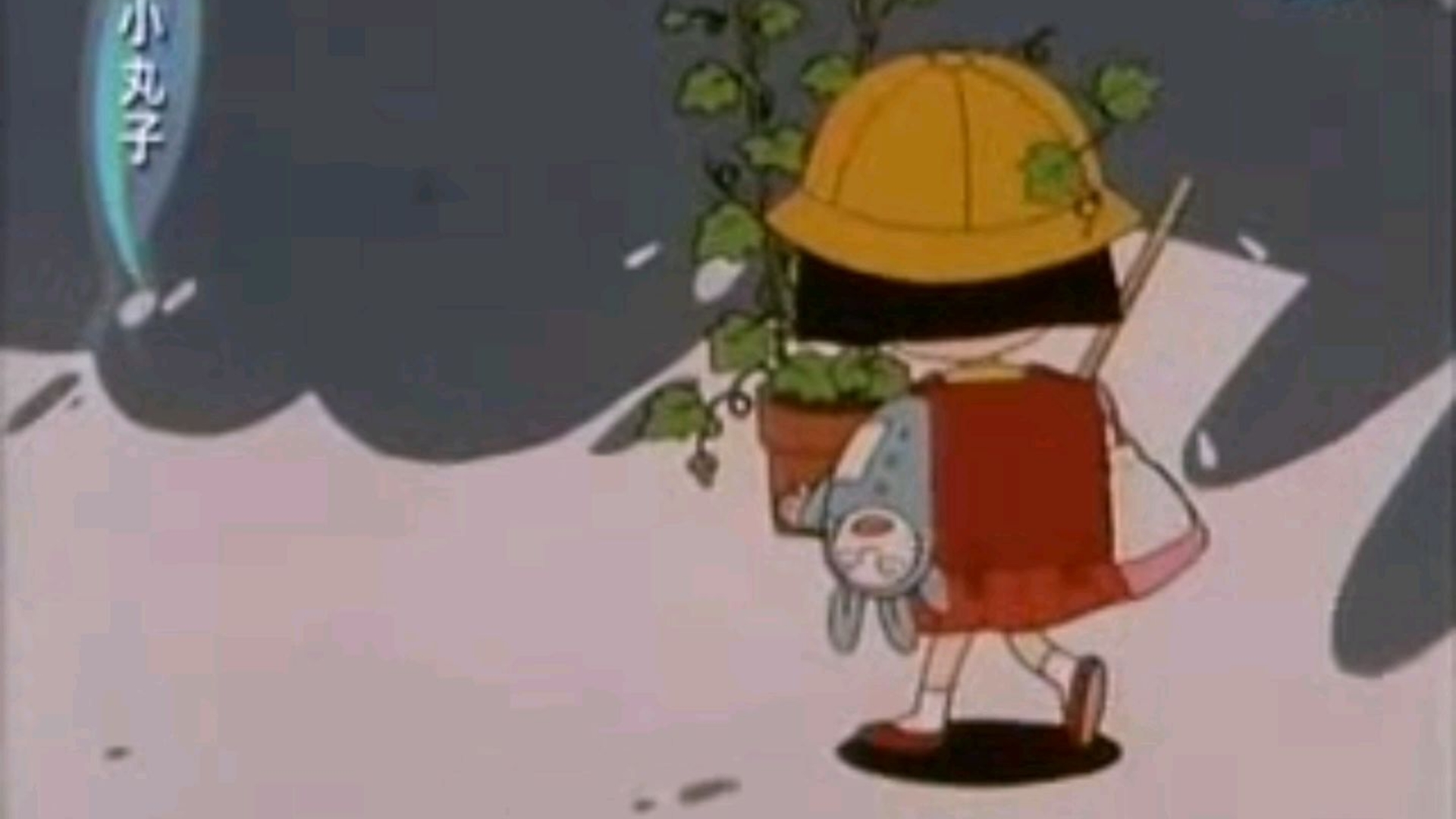 小丸子和魔术卡片（每次看到这个场景总是好奇小丸子啥时候在学