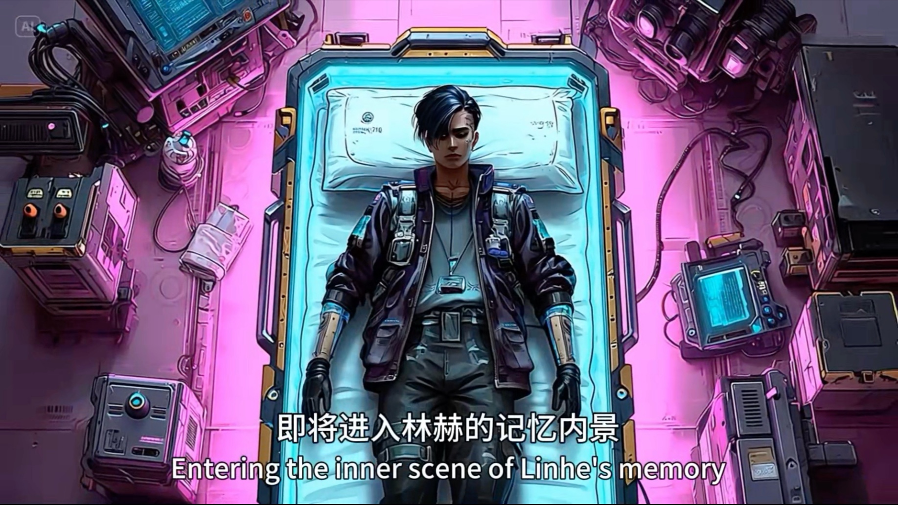 AIGC作品：《记忆交易所：余音未止》The Memory Exchange: Echoe