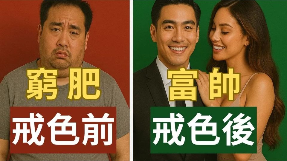 戒色可以改命（非玄学）｜如何在各方面获得大幅度提升