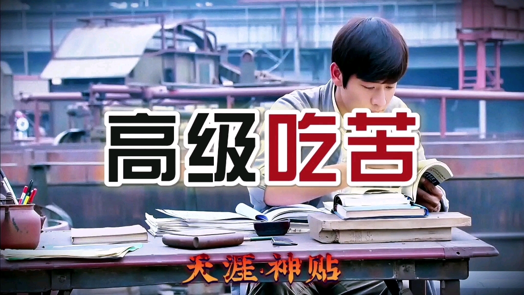 低级苦喂不饱野心，高级苦才能逆天改命！