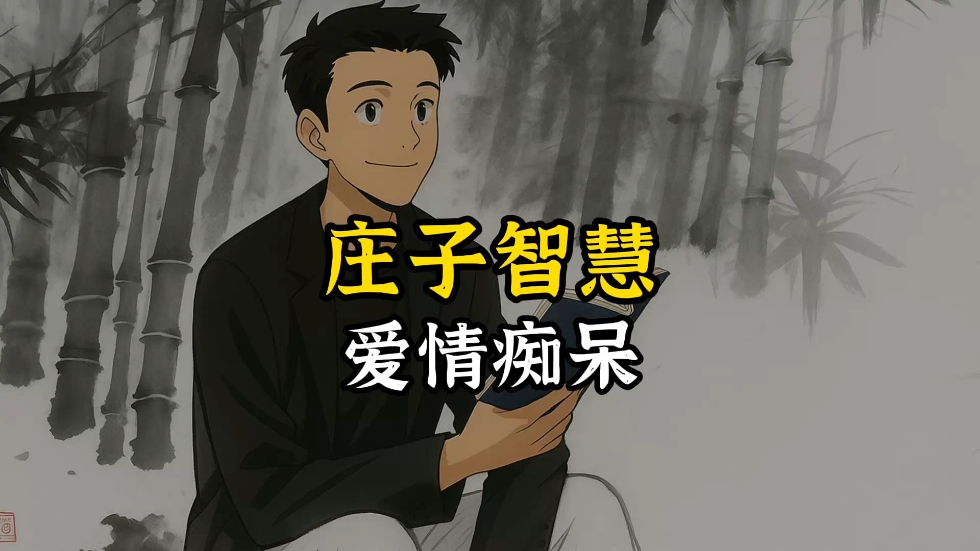 庄子讲爱情：真正的爱，不是轰轰烈烈，而是呆若木鸡！#庄子#爱情哲学