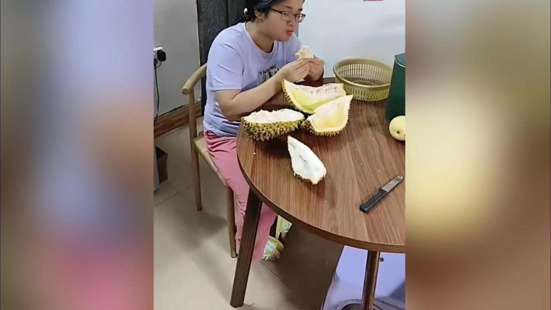 丈夫抱怨妻子经常买榴莲吃 丈夫一个榴莲150块 我要送50单外